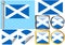 Scotland Flag Set