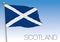 Scotland flag, United Kingdom, Europe