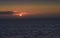 Scotland on the Horizon at Sunset