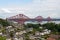 Scotland, north queensferry, forth railway bridge