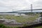 Scotland, north queensferry, forth road bridge