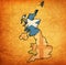 Scotland on political map of united kingdom