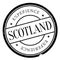 Scotland rubber stamp