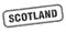 Scotland stamp. Scotland grunge isolated sign.