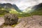 Scotland-Three Sister Mountain range in Glencoe