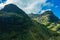 Scotland-Three Sister Mountain range in Glencoe