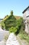 The Scott Arms pub in Kingston in the Purbeck overgrown Virginia creeper