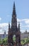 Scott Monument and other towers, Edinburgh, Scotland, UK.