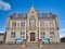 In Scottish Baronial style, Lerwick Town Hall, designed by Alexander Ross of Inverness and opened in 1883.