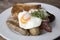 Scottish Breakfast in Cafe, Edinburgh