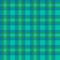 Scottish cage seamless pattern, green. Green-blue seamless pattern.