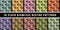Scottish colorful tartan grunge seamless pattern leopard spots. tartan with leopard style. eps10