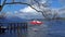 Scottish Ferry Leaving the Pier