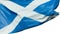Scottish flag isolated