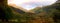 Scottish Highlands Panorama Ben Nevis