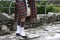 Scottish kilt and shoes