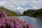 Scottish lake (loch) in mountain scenery