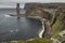 Scottish landscape in Orkney. Old man of Hoy. Scotland