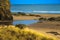 Scottish landscape. St Cyrus Beach, Montrose, Aberdeenshire, Scotland, UK