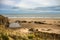 Scottish landscape. St Cyrus Beach, Montrose, Aberdeenshire, Scotland, UK