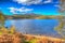 Scottish Loch Garry Scotland UK lake west of Invergarry on the A87 south of Fort Augustus colourful hdr