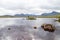 Scottish Loch in Glencoe on a summers morning