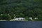 Scottish manor on the shore of loch Earn