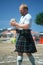 A Scottish shot-putter