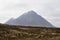 Scottish snow capped mountain range