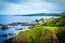 Scottish summer landscape, St Abbs village, Scotland, UK