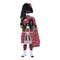 Scottish traditional clothing flat vector illustration