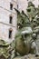 Scottish Unicorn sculpture at Linlithgow Palace, Scotland.