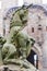 Scottish Unicorn sculpture at Linlithgow Palace, Scotland.