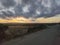 Scottish Warm Countryside Sunsets with Ominous Clouds