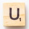 Scrabble Letter U