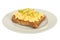 Scrambled Eggs Breakfast on Wholemeal Toast with Avocado
