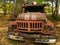 Scrap of fire truck left after the Chernobyl disaster. Chernobyl Exclusion Zone, Ukraine.