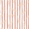 Scrapbook nature seamless pattern with contoured pink branches. Striped white and pink background