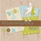 Scrapbook Vintage design elements