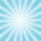 Scratched Abstract background. Soft light Blue Cyan rays background. Vector