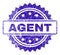 Scratched AGENT Stamp Seal