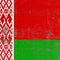 Scratched Belarus flag