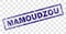 Scratched MAMOUDZOU Rectangle Stamp