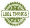 Scratched Textured 1001 THINGS Stamp Seal