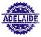 Scratched Textured ADELAIDE Stamp Seal