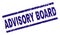 Scratched Textured ADVISORY BOARD Stamp Seal