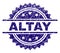 Scratched Textured ALTAY Stamp Seal