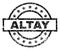 Scratched Textured ALTAY Stamp Seal