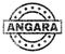 Scratched Textured ANGARA Stamp Seal