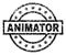 Scratched Textured ANIMATOR Stamp Seal